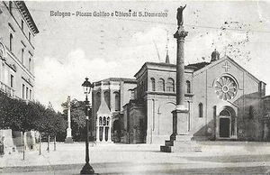 Bologna Piazza Galileo e Chiesa di S. Domenico f.p. - Foto 1 di 1