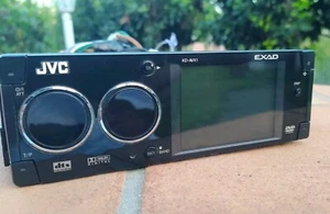 Autoradio Vintage JVC EXAD KD-AVX1 singolo DIN MP3 DVD CD WMA AUX - Foto 1 di 23