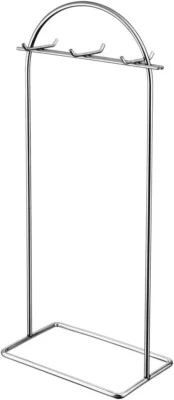 Lagostina - Porta utensili in acciaio con 6 ganci medio