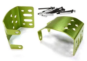 Alloy Skid Plate Assembly (2) for Axial SCX-10 Type Axle - Picture 1 of 1