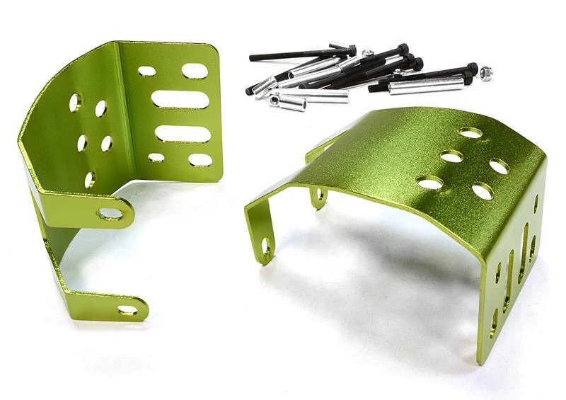 Alloy Skid Plate Assembly (2) for Axial SCX-10 Type Axle - Image 1 of 1