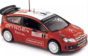 1:43 NOREV 155418 Sébastien Loeb Citroen C4 WRC Monte Gewinner Carlo Rally 2008 - Bild 1 von 1