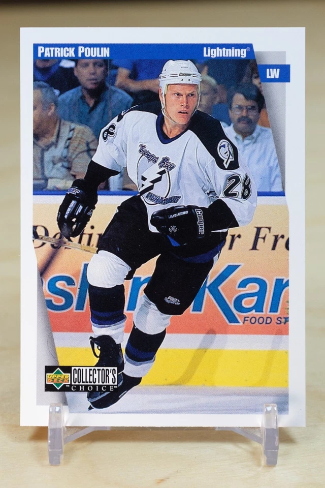1997-98 UD Collector's Choice Base #242 Patrick Poulin - Tampa Bay Lightning - Image 1 of 2