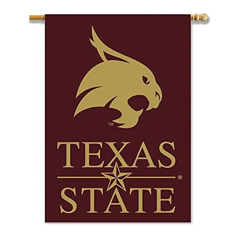 Texas State Bobcats 2-Sided 28" x 40" Banner with Pole Sleeve - TXST Cover