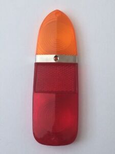 Triumph TR4 TR4A TR5 Indicator lens Stop / Tail Red / Amber Plastic 1961-1968