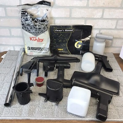 Kirby G Series Corded Upright Vacuum Cleaner ~ Shampoo Attachments - Image 1 of 4