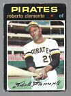 1971 Topps Baseball Card #630 Roberto Clemente, lower grade
