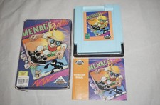 Menace Beach (Nintendo NES) Complete in Box GOOD Shape