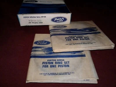 Juego de anillos de pistón parciales Ford Ranger 1983-88 2,0 L para (2) pistones E3TZ-6148-A Foto 1 de 4