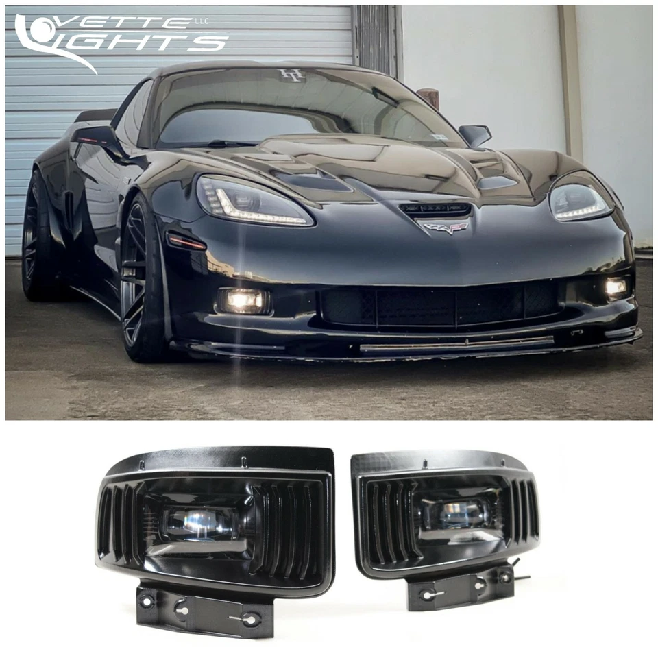 2005 - 2013 C6 Corvette Morimoto High-Powered XB LED Fog Light Assemblies [Set] - Image 1 of 4
