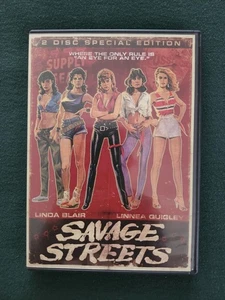 Savage Streets (DVD, 1984) Linda Blair - 2 Disc Special Edition Like New. - Imagen 1 de 4