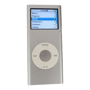 (Working READ) Apple iPod Nano 2nd Gen 2GB Silver MP3 Music Player A1199. - Picture 1 of 3