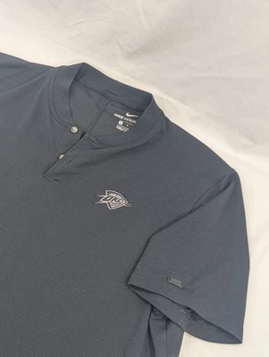 Nike Aeroready Oklahoma City Thunder Negro Tiger Woods Polo Para Hombre Grande  Foto 1 de 4