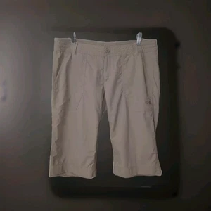 Bermuda North Face Horizon Noble kaki pantaloncini Capris donna taglia 14 Dune beige - Foto 1 di 11