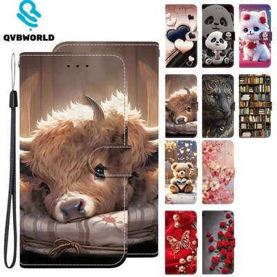 Case for Google Pixel 9 8 7 6 5 9A 8A 7A 6A 5A Card Slots Flip Case Phone Cover - Image 1 of 4