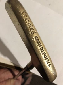 ⛳️VINTAGE 1950'S SPALDING CASH-IN BRASS PUTTER 35" ORIGINAL GRIP⛳️ - Picture 1 of 6