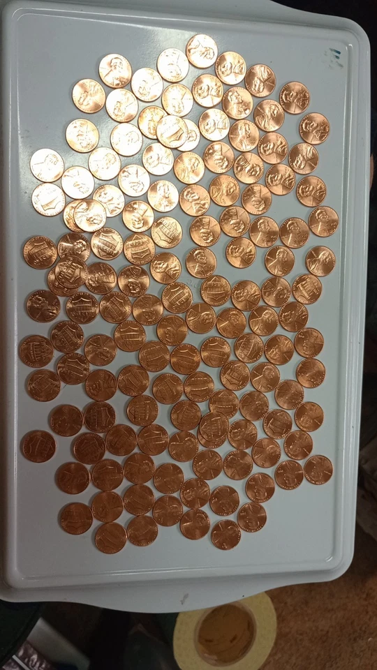 130 2025D Pennies- Key Date Last Year Of The United States Penny- Uncirculated - Image 1 of 4