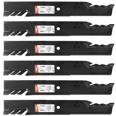 6PK Oregon G5 Mulching Blades for 61" Scag 481708 481712 482879 48111 48304 - Image 1 of 2