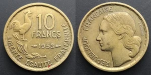 Coin France - 1953 - 10 francs Guiraud (N2494) - Picture 1 of 3