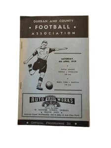 1959 South African Football Prog. Thistle v Fynnland and Berea Park v Railway - Picture 1 of 5