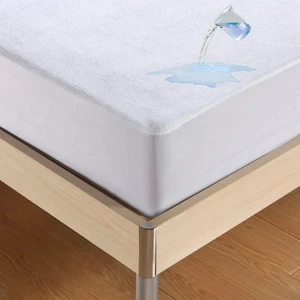 Terry Towel Waterproof Mattress Protector Fitted Sheet Bed Cover Non-Allergenic - Picture 1 of 32