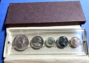 1955 US Proof Set in Deluxe Plastic Holder .90 silver - Picture 1 of 10