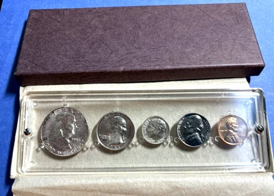 1955 US Proof Set in Deluxe Plastic Holder .90 silver - Image 1 of 4