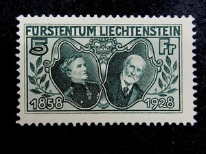 nystamps Liechtenstein Stamp # 89 Mint OG H $90   N14y1044 - Picture 1 of 2