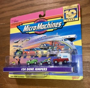 Micro Machines #34 Dune Jumpers 1996  10 Year Anniversary Galoob 75030 NEW - Picture 1 of 4