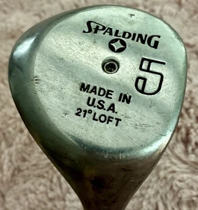 Spalding 5 Fairway Wood 21 Degree Professional Executive Registered Golf Club - Picture 1 of 5