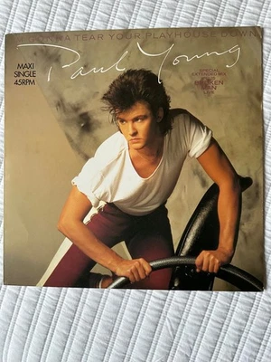 Top Paul Young ‎– I'm Gonna Tear Your Playhouse Down 1984 CBS original 12“ - Bild 1 von 4