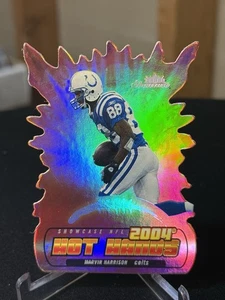 2004 FLEER SHOWCASE Marvin Harrison HOT HANDS DIE CUT #7 SSP Colts - Picture 1 of 2