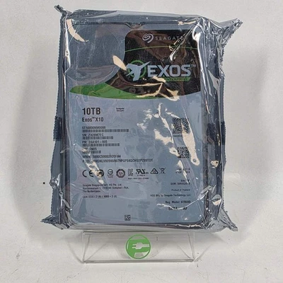New Seagate 3.5" Exos X10 10TB SATA HDD 2AA101-005 - Image 1 of 4