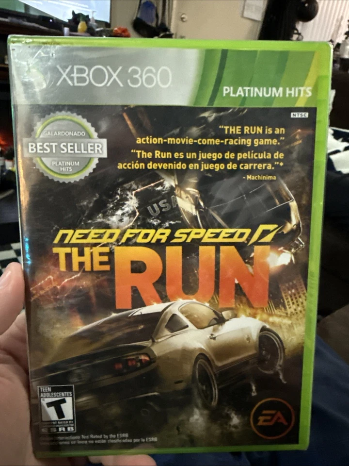 Need for Speed: The Run Platinum Hits for Xbox 360 (2011) Complete Sealed - Image 1 of 2