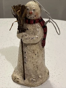 Wunderschöne Vintage Weihnachten Ragon House Collection 6" Schneemann!! - Bild 1 von 10