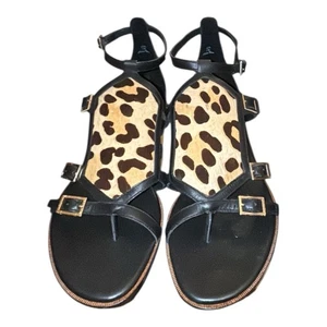 Donald J. Pliner Gepard-Top Sandalen Größe 11M Neu - Bild 1 von 9