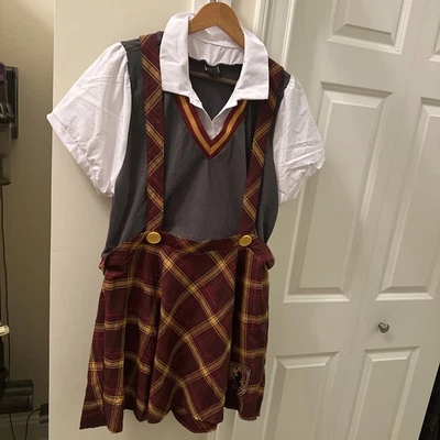 Spirit Halloween Harry Potter Gryffindor Uniform Costume Dress Tie Size XL - Image 1 of 4