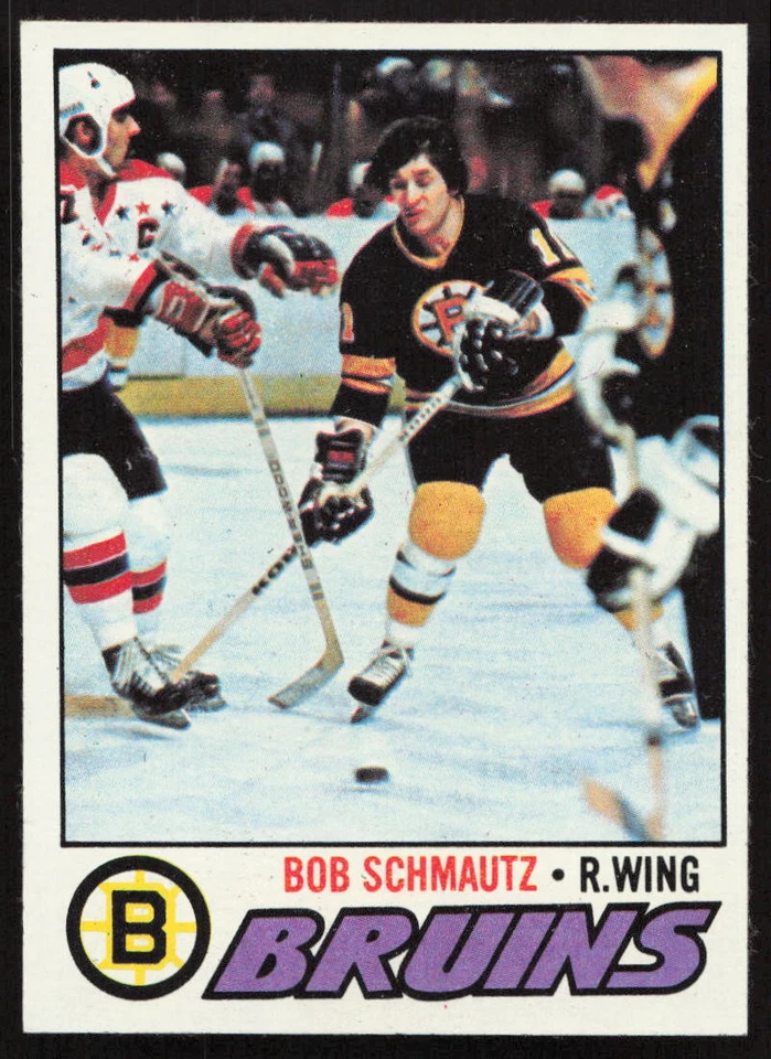 1977-78 Topps #59 Bobby Schmautz Boston Bruins NM-MT or Better! PACK FRESH! - Image 1 of 2