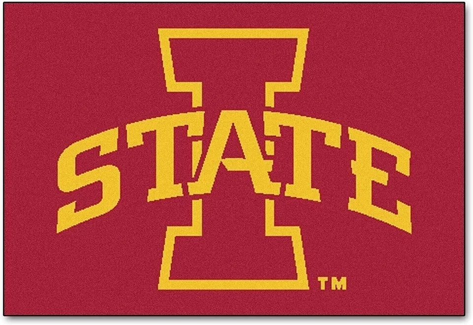 Iowa State University Cyclones Floor Mat Area Rug, 20x30 Inch, Nylon,... - Image 1 of 4
