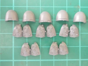 Horus Hersey - 5 Paar MK6 Space Marine Legion Schulterpolster - 30k / 40k Bits - Bild 1 von 1