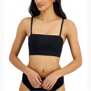 Jenni Black No Show Convertible Bandeau Bralette Black NWT - Picture 1 of 11