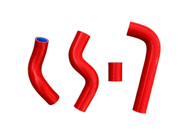 Fit 宝马 1500/1600/1800/2000 TI/SA/TII M10 1962-1972 硅胶软管套件 红色 — 第 1/4 张图片