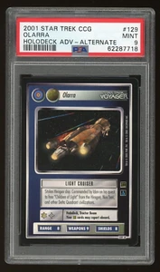 Star Trek CCG Olarra (Hirogen) PSA 9 Holodeck Adventures DA/AI 2001 718 - Picture 1 of 2