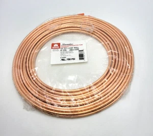 Mueller UNS-C12200 Streamline Copper Refrigeration Tube 3/16" OD X 0.030" Wall - Picture 1 of 8