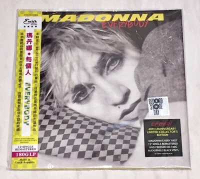 Madonna 2022 Everybody RSD Collector's Edition Taiwan OBI Vinyl Single Sealed - Image 1 of 4