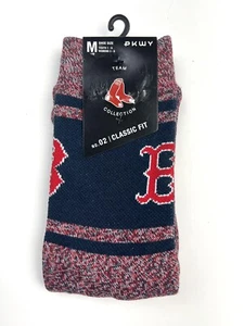 Boston Red Sox Socks Varsity Crew Classic Fit  PKWY Women 3-8 Youth 1-6 Size M - Picture 1 of 5