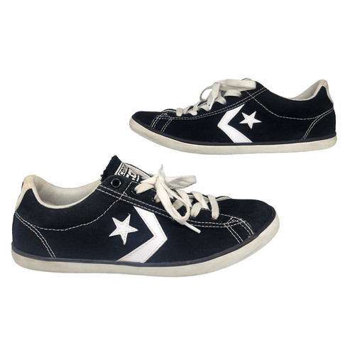 Scarpe Converse Cons gioventù 6 donna 7 5 nero bianco basse top una stella