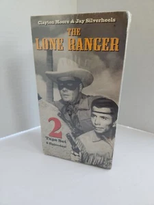 The Lone Ranger VHS 2 Band Set - NEU FABRIKVERSIEGELT Clayton Moore & Silverheels - Bild 1 von 5