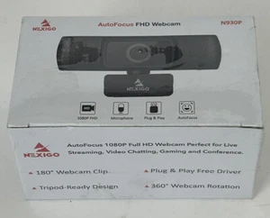 NexiGo N930P 1080P Streaming Business Webcam mit Software, Mikrofon & Priv... - Bild 1 von 2