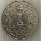1977 Silver Jubilee Elizabeth II Commemorative crown coin  Uncirculated  at